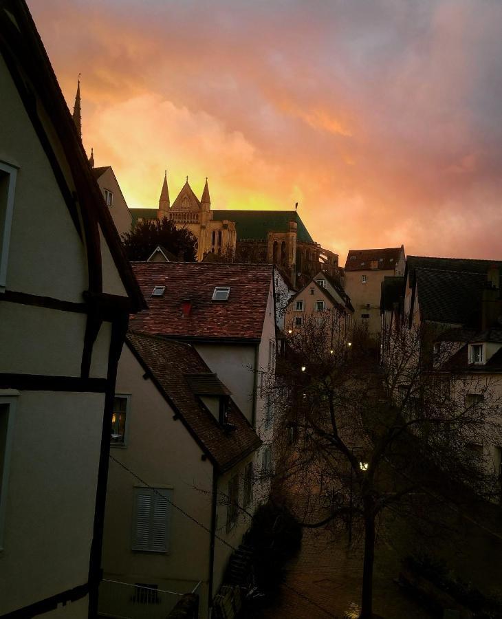 Best Of Chartres One Bedroom City Center And View On The Cathedral Eksteriør billede